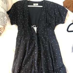 Marine Layer Camila Mini Dress in Starry Print